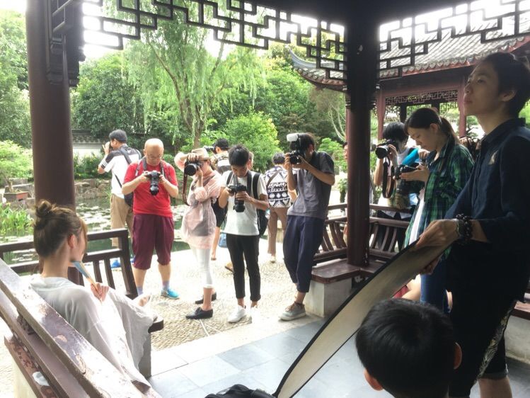 上海俊柯摄影学校夏季学员···